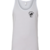 White tank top with palm tree logo